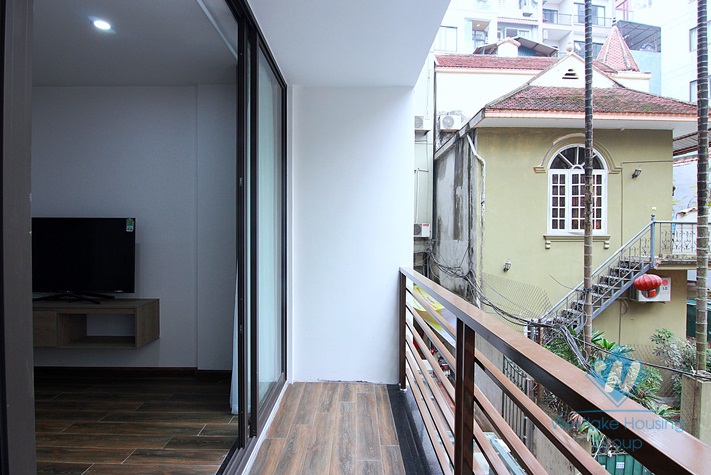 New one bedroom apartment for rent in To Ngoc Van street, Tay Ho district, Ha Noi